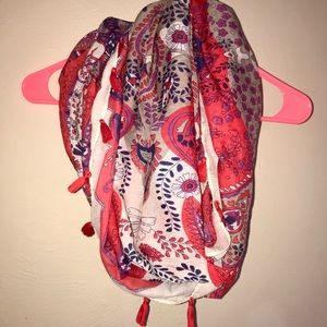 Paisley infinity scarf